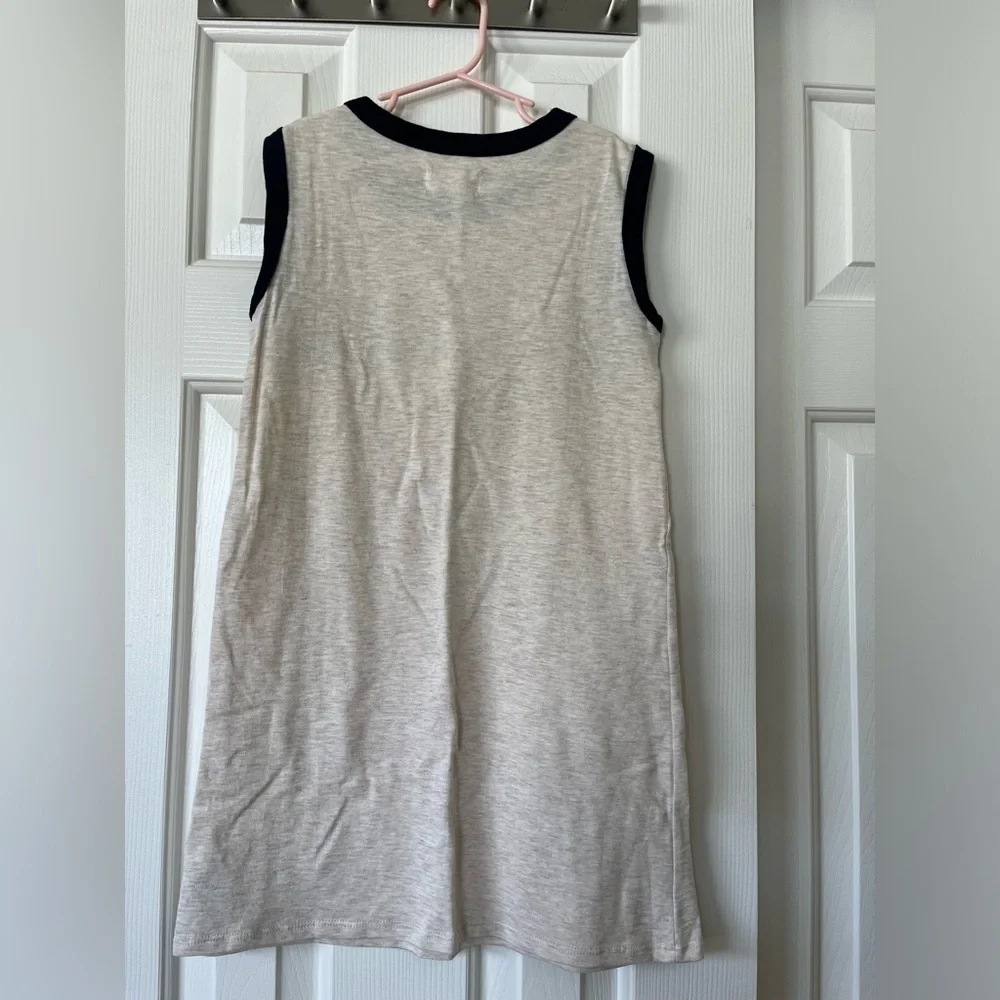 Gap Disney tank dress with sequin flip Mickey, size L